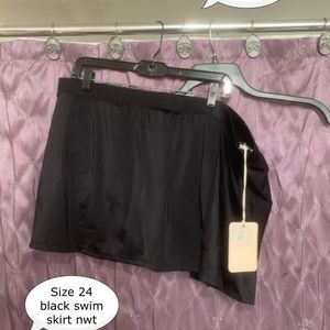 Brand new Caribbean joe swim skirt size 24